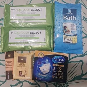 AloeTouch Select Cleansing Cloths and Comfort Bath Wipes